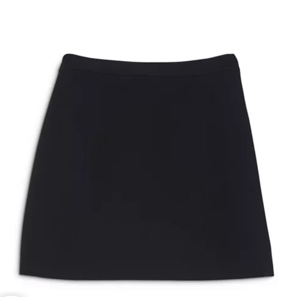 NEW Theory Staple Wrap Skirt BLACK - Picture 9 of 12